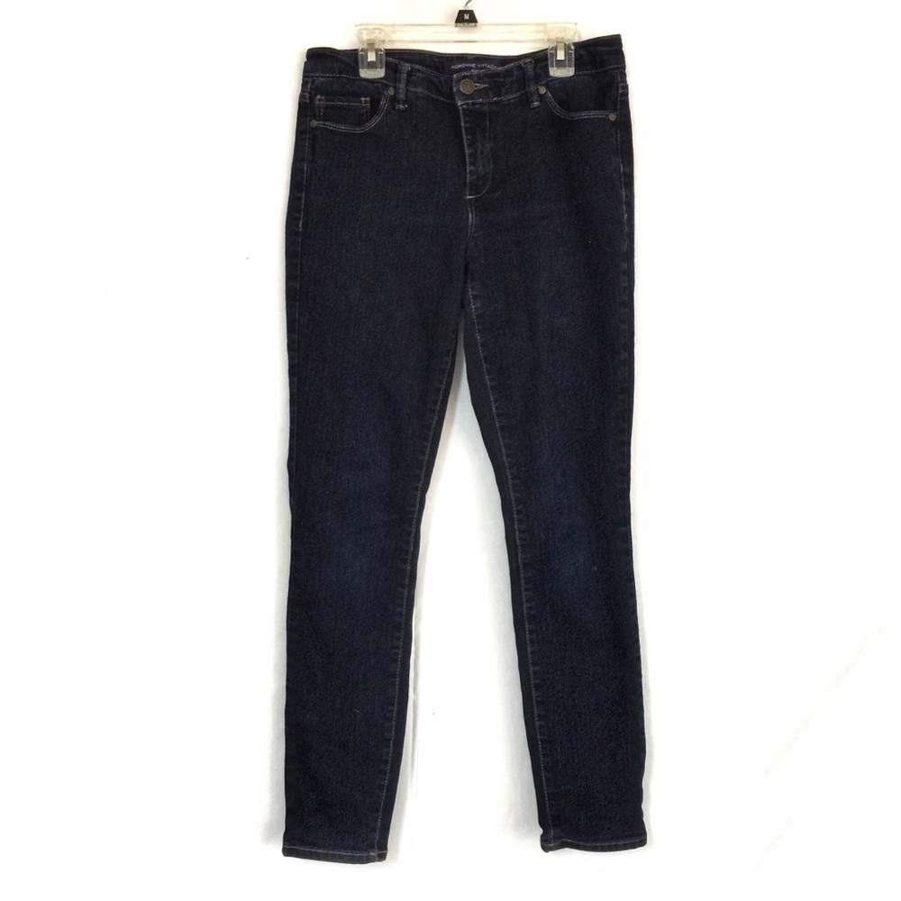 Adrienne Vittadini dark wash skinny jeans Size 6
